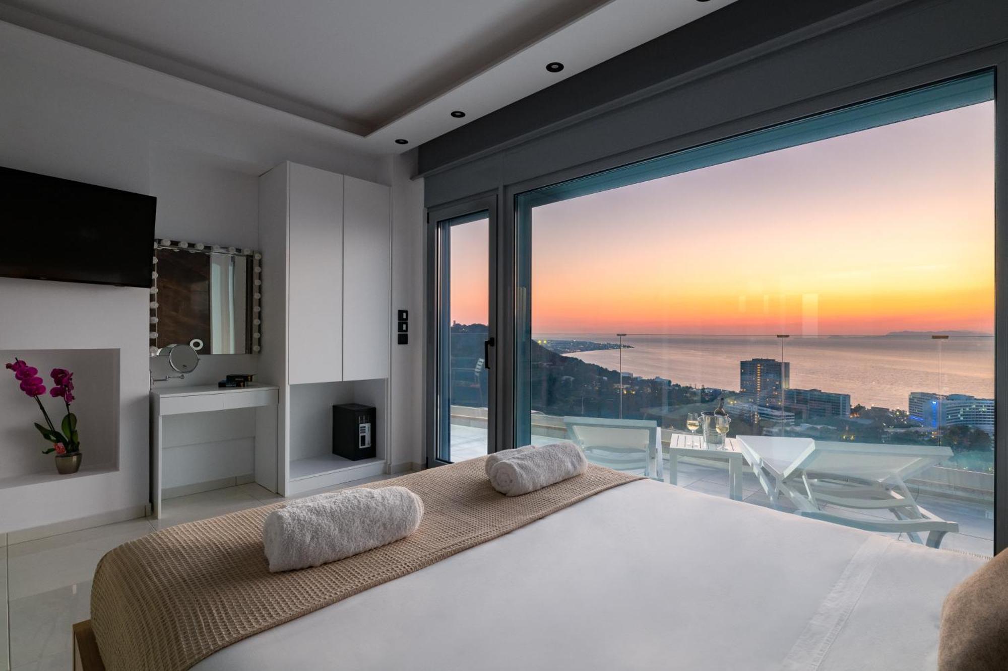 Rhodesrentalsgr Presents Rhodes Skyline Apartmán